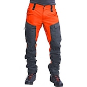 abordables pantalones activos para hombre-Hombre Pantalones cargo Pantalones de trabajo Pantalones de chándal Ropa de calle Bloque de color Al aire libre Ripstop Transpirable Multi bolsillo Reductor del Sudor Prendas de abajo 6 bolsillos