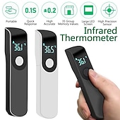 economico Tester e Rivelatori-termometro frontale per display LCD portatile portatile termometro elettronico digitale termometro a infrarossi domestico ad alta precisione senza contatto