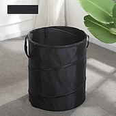 abordables Vêtements de plein air-Sac de jardinage pliable de 30 gallons, poubelle de camping, poubelle escamotable/poubelle de recyclage, poubelle de voiture, sac poubelle réutilisable pour l&#039;extérieur, jardin, cour, poubelle de recyclage pliable pour camping