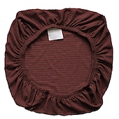 ieftine Husă scaun de birou-hidrofugă computer burgundy husă pentru scaun de birou elastică, rotativă, pentru scaun pentru jocuri, elastic, boabe de porumb, culoare uni, negru, moale, durabil, lavabil