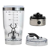 cheap Kitchen Appliances-Portable USB Rechargeable Protein Shaker Bottle Electric Mixer Cup