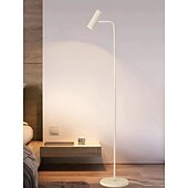 baratos candeeiro de mesa e chão-Luminária de Chão Para Sala de Estar / Quarto Metal 110-120V / 220-240V Preto / Branco / Dourado