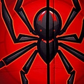 billiga Pojkens 3D-djur-Halloween Pojkar 3D SPIDER Huvtröja Kappa Ytterkläder Långärmad 3D-tryck Höst Vinter Mode Streetwear Häftig Barn 3-12 år Utomhus Ledigt Dagligen Normal
