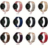 رخيصةأون عصابات Apple Watch-متوافق مع Apple Watchband 38 مم 40 مم 41 مم 42 مم 44 مم 45 مم 49 مم مشبك معدني نساء رجال جلد استبدال حزام الساعة إلى iwatch Ultra 2 Series 9 8 7 SE 6 5 4 3 2 1