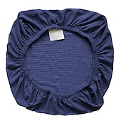 ieftine Husă scaun de birou-hidrofugă computer burgundy husă pentru scaun de birou elastică, rotativă, pentru scaun pentru jocuri, elastic, boabe de porumb, culoare uni, negru, moale, durabil, lavabil