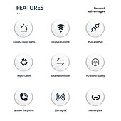 お買い得  ケーブル・ケーブルアクセサリ-bt5.3 bluetooth アダプタ車用 3.5 ミリメートルジャック aux ケーブル bluetooth 5.3 5.0 4.2 4.0 レシーバートランスミッタースピーカーオーディオ音楽受信機
