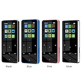 رخيصةأون مشغل MP3-Q8 مع مشغل MP3 بلوتوث 5.0 شاشة لمس كاملة 1.8 بوصة 4 جيجابايت 8 جيجابايت 16 جيجابايت 32 جيجابايت مشغل موسيقى MP4 مع مكبر صوت مدمج ومسجل راديو FM