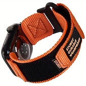 お買い得  Apple Watch Bands-スポーツバンド と互換性があります Apple Watch ウォッチバンド 38mm 40mm 41mm 42mm 44mm 45mm 49mm 調整可 高通気性 ナイロン 交換用時計バンド のために iwatch Ultra 2 Series 9 8 7 SE 6 5 4 3 2 1
