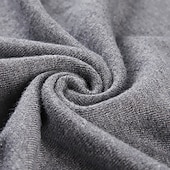 preiswerte Herrenpullover-Herren Kleid Pullover Wollpullover Pullover Kurzer Pullover Gerippt Stricken Standard Strick Glatt Rundhalsausschnitt Moderne zeitgenössische Arbeit Freizeitskleidung Bekleidung Winter Wein Schwarz S