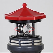 baratos Refletores Externos-Farol vintage para jardim ao ar livre, à prova d'água, resina solar, decoração, pátio, luz de paisagem, projeção de luz, ponto de luz