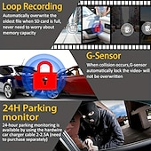 お買い得  車載DVR-ダッシュカム wifi フロント車カメラ ダッシュカメラ 車の運転レコーダー アプリ付き 24 時間駐車モード 重力センサー モーション検出