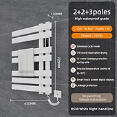 cheap Towel Bars-Hangers Safety Boutique / Contemporary Aluminum Bath Organization
