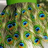 billiga 3D Shining Vision Klänning-tjejers 3d djurklänning långärmad 3d-utskrift höst vintersport &amp; utomhus daglig semester söt ledig vackra barn 3-12 år vardagsklänning en linje klänning ovan knä polyester normal passform