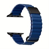 رخيصةأون عصابات Apple Watch-متوافق مع Apple Watchband 38 مم 40 مم 41 مم 42 مم 44 مم 45 مم 49 مم مشبك معدني نساء رجال جلد استبدال حزام الساعة إلى iwatch Ultra 2 Series 9 8 7 SE 6 5 4 3 2 1