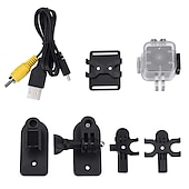 abordables Caméras IP d&#039;intérieur-Mini caméra d&#039;action infrarouge portable hd 1080p, caméscope étanche pour la sécurité à domicile, enregistrement de sports de plein air
