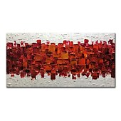お買い得  抽象画-Mintura 手作り厚い質感の油絵キャンバス壁アート装飾現代抽象画像家の装飾用ロールフレームレス未伸張絵画