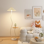 cheap LED Floor Lamp-Elegant Floor Lamp with Table Luxury Bedroom Bedside Lamp Vertical Living Room Study Marble Lamps Modern Reading Light 85-265V