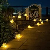 halpa Pathway Lights &amp; Lanterns-1kpl aurinkolyhty, puutarhasisustus vedenpitävät ulkolyhdyt, joulukoristeet aurinkovalot, terassin riippuvalot takapihan aidan polulle, halloween &amp; joulukoristeet