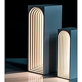 levne noční lampa-Stolní lampa / Světlo na čtení Ochrana očí / Ozdobné Moderní soudobé Pro Ložnice / Kancelář Kov 110-120V / 220-240V Bílá / Šedá
