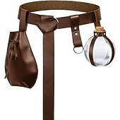 Punk & Gothic Medieval Renaissance Waist Belt Wristband Knight Ritter Viking Crusader Archery Fancy Dress Unisex Celtic Fantasy Halloween Carnival Masquerade Performance Party Stage Adults' Belt Bag4