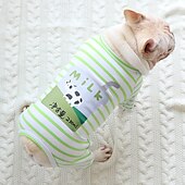 preiswerte Pyjama-Hunde Katzen Pyjamas Modisch Kuschelig Winter Weich Waschbar Komfortabel Innen Casual Hundebekleidung for Bichon Frise Pudel Spitz kleines Haustier Schmetterling
