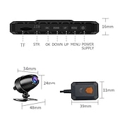 ieftine DVR Auto-wifi gps dvr motocicletă dash cam complet 1080p hd față și spate înregistrare dublă înregistrator de conducere pentru motociclete rezistent la apă pentru motocicletă cameră pentru motociclete