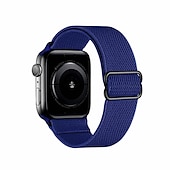 abordables correas de reloj de manzana-Compatible con Apple Watch Correa 38mm 40mm 41mm 42mm 44mm 45mm 49mm Trenzado Elástico Ajustable Tejido correa de repuesto para iwatch Ultra 2 Series 9 8 7 SE 6 5 4 3 2 1