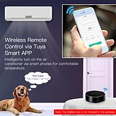 Χαμηλού Κόστους Οικιακές συσκευές-tuya multimode gateway hub zigbee wireless bridge για smart home bluetooth mesh wifi ir τηλεχειριστήριο για alexa google smart life
