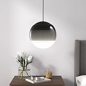 economico Luci Isola cucina-luci a sospensione a led design unico in vetro sfumato colore mini illuminazione a sospensione 15 / 25cm per luci isola cucina camera da letto 1 confezione bianco caldo 110-240v
