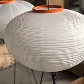 cheap LED Floor Lamp-Floor Lamps Modern Rice Paper Floor Lamp Tripod Iron Black Floor Lights Led Lamp for Living Room Study Bedroom Corner Stand Lights 110-240V
