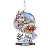 voordelige Kerstboomversieringen-kerstboomversiering, kerstman 2d acryl hangende ambachten autohanger kerstcadeau woondecoratie