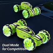 お買い得  rc車-自動デモンストレーション ジェスチャーセンシング リモコン ツイストカー クライミングオフロード ドリフト 特殊効果 ダンスカーおもちゃ