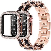 ieftine Curele Apple Watch-Banderolă Sport Compatibil cu Curea de ceas Apple Watch 38mm 40mm 41mm 42mm 44mm 45mm cu Case Oțel inoxidabil Curea de ceas de schimb pentru iwatch Series 9 8 7 6 5 4 3 2 1 SE
