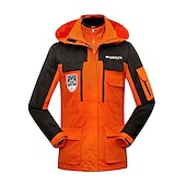 economico giacca attiva-piumino da donna escursionismo giacche 3-in-1 giacca da sci inverno esterno termico caldo impermeabile antivento leggero giacca invernale capispalla soprabito campeggio caccia pesca rosa bianco sporco arancione