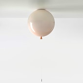cheap Flush Mounts &amp; Semi Flush Mounts-LED Pendant Light Line Balloon Design Metal Artistic Style Modern Chandelier Modern Simple Nordic Minimalist Light Luxury Restaurant Long Bar Table Dining Room 110-120V 220-240V