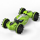 Недорогие радиоуправляемые автомобили-Jjrc маленький автомобиль-амфибия с дистанционным управлением для детей, полноприводный автомобиль с датчиком жестов, двухсторонняя деформация, трюковый автомобиль