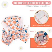 cheap Dog Collars, Harnesses &amp; Leashes-Dog Harness and Leash Set with Bow Knot No Pull Pet Daisy Floral Harness with D-Ring Soft Mesh Dog Harness Vest Set Escape Proof Princess Puppy Harness for Small Girl Dogs Cats
