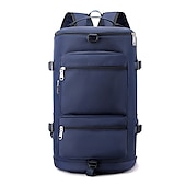 cheap Travel Bags-Men&#039;s Women&#039;s Crossbody Bag Shoulder Bag Gym Bag Duffle Bag Nylon Outdoor Holiday Travel Zipper Large Capacity Waterproof Lightweight Solid Color Light Blue Haze blue purple red