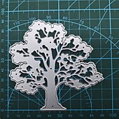 Недорогие настенные трафареты-создавайте красивые поделки из металлических деревьев, вырезая штампы — идеально подходят для изготовления карт, скрапбукинга, стемпинга &amp; более!