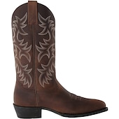 tanie obuwie-Retro / vintage Hipisowskie 1970 Obuwie But zachodni Hipisowskie West Cowboy Żakard Solidne kolory Męskie Karnawał Bal maskowy Urlop Impreza / Wieczór Na co dzień Dla dorosłych Obuwie Na każdy sezon