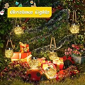 halpa Pathway Lights &amp; Lanterns-1kpl aurinkolyhty, puutarhasisustus vedenpitävät ulkolyhdyt, joulukoristeet aurinkovalot, terassin riippuvalot takapihan aidan polulle, halloween &amp; joulukoristeet