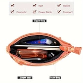 cheap Crossbody Bags-Waterproof and Wear-resistant Genuine Leather Crossbody Bag for Women - Versatile Multi-layer Shoulder Bag with Clutch Design