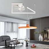 economico Ventilatore da soffitto con luci-lampada a sospensione a led con plafoniera lampada a sospensione industriale braccio oscillante lampada a sospensione, lampada a sospensione a cupola regolabile per sala da pranzo soggiorno 110-240v