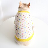 billiga Pyjamas-Hund Katt Tröja Pyjamas Mode söt stil Vinter Varm Mjuk Tvättbar Bekväm Utomhus Inomhus Ledigt / vardag Hundkläder for Bichon Frisé Pudel Pommeran valpen eller det lilla husdjuret Fjäril