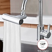 economico Accessori per rubinetti-accessorio rubinetto a cascata, rubinetto da cucina a cascata rubinetto universale da cucina per bagno multifunzione 4 in 1 filtro testa spruzzatore girevole a 360 gradi
