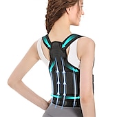 cheap Braces &amp; Supports-Back Brace Posture Corrector for Women: Shoulder Straightener Adjustable Full Back Support Upper and Lower Back Pain Relief - Scoliosis Hunchback Hump Thoracic Spine Corrector Pink Large