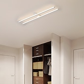 baratos Candeeiros de Teto-luz de teto led 3 cores 48/58/78 cm design de linha formas geométricas luzes de teto lâmpada de teto led adequada para corredor quarto corredor 110-240v