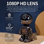 זול מצלמות רשת IP פנימיות-מצלמת IP 1080P HD מיני אלחוטי גלאי תנועה גישה מרחוק חיתוך IR פנימי תמיכה 128 GB