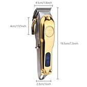 cheap Shaving &amp; Hair Removal-Hair Clipper Hair Shaving Accessories  Digital Display Hair Clipper Low Noise and Low Vibration Perfect For Home &amp; Salon Use