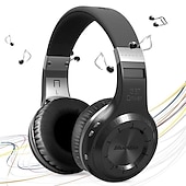 Недорогие Накладные наушники-Оригинальные беспроводные Bluetooth-наушники ht для компьютера, гарнитура, мобильный телефон, ПК, телефон с микрофоном, повязка на голову, наушники Bluetooth 5.0, стереонаушники, бас-студия, наушники